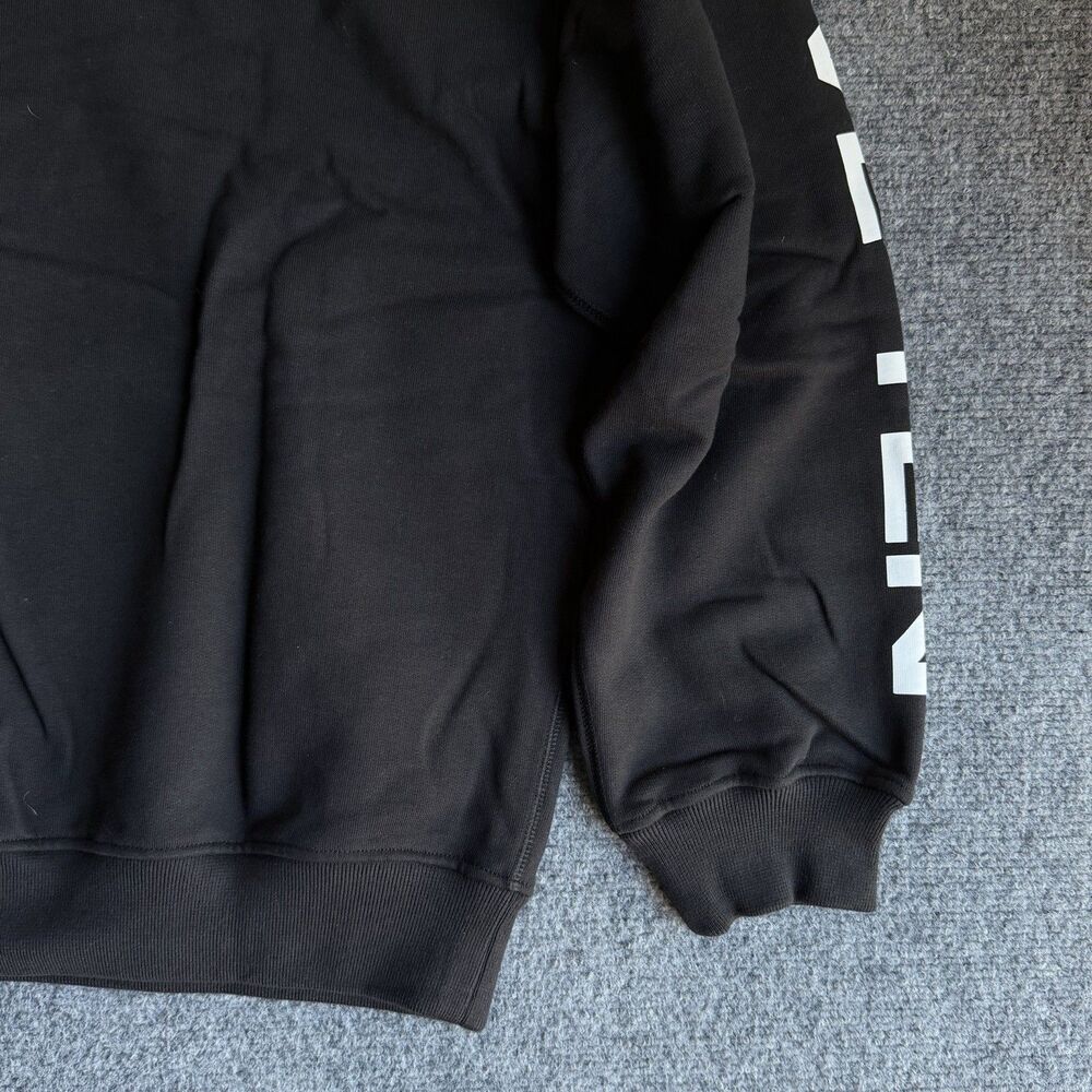 Adidas Five Ten 5.10 Logo Hoodie Black Unisex Large KB0059 Heavyweight Bike MTB - Picture 14 of 15